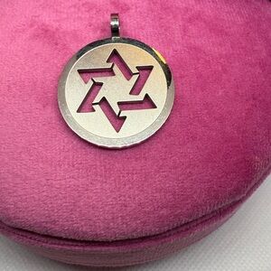 GUC! Pewter Star Of David Pendant heavy weight